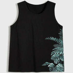 Top venta nuevo diseño impreso personalizado camiseta sin mangas para hombres gimnasio entrenamiento Bodybuild algodón cómodo hombres camisas sin mangas pedido al por mayor - Product Image 1