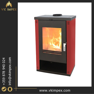 170-200 m3 Capacidad de calefacción de la habitación 9kW Eficiencia térmica nominal Diseño elegante Chimeneas de leña a precio de fábrica - Product Image 6
