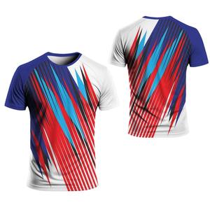 Best Selling Summer Fashion Individual Design Badminton <b>Table</b> <b>Tennis</b> Comfort Clothing Casual Round Neck Sports T-Shirt Tops - Product Image 4