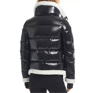 Novedad de 2024, chaqueta acolchada para mujer, ropa de invierno, abrigos, colores personalizados, tamaño y logotipo, chaqueta acolchada para mujer con capucha - Product Image 3