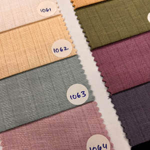 Tissu Jacquard en coton lin de qualité supérieure Texture douce et élégante, 58 pouces, qualité d'exportation pour hommes et femmes - Product Image 1