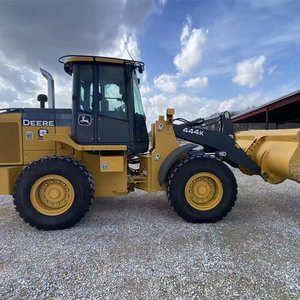 รถตักดิน2015สำหรับ John Deere 444K รถตักดินเครื่องยนต์รถไฮดรอลิกไฮเดอร์รถแบคโฮที่ใช้ในราคาประหยัด