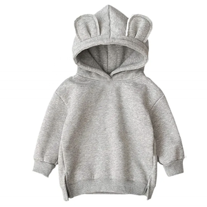 Sweatshirt à Capuche pour Fille et Bébé, Sweat à Capuche Épais d'Hiver, avec Oreille d'Ours, pour Enfant, Collection Automne - Product Image 1