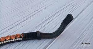 Bandeaux en cristal clair très demandés, superbe or rose pour les compétitions hippiques ou l'élégance de tous les jours - Product Image 5