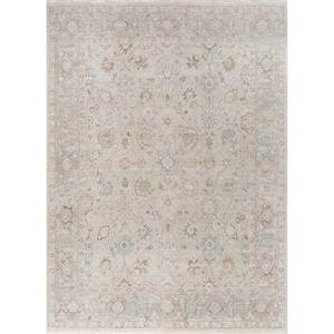 Tapis en laine noués à la main Erbe, motifs floraux et abstraits bleus, rectangulaires 9x12 pour la maison, le salon, la chambre, le couloir - SKWL-534 - Product Image 1