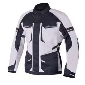 Chaqueta larga para montar en motocicleta barata para hombres adultos SX a 6XL Racing con protectores y forro textil a prueba de viento - Product Image 5