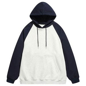 Venta al por mayor de moda personalizada para Hombre Sudaderas con capucha de dos colores sudadera sudaderas con capucha - Product Image 1