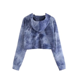 Vêtements de mode pour femmes Sweat-shirt à capuche pour femmes Sweat-shirt imprimé patchwork à manches longues Pulls - Product Image 5