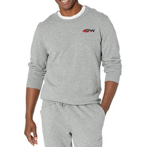 Sweat-shirt unisexe 100 % coton molletonné épais à épaules tombantes, coupe oversize, style streetwear, vente en gros - Product Image 1