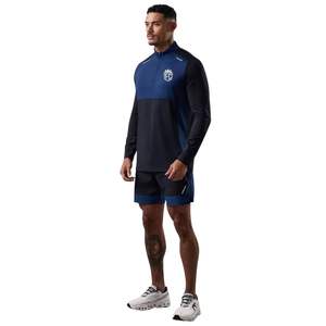 เสื้อออกกำลังกายผู้ชายแบบซิป 1/4 รุ่น Men Advance น้ำหนักเบา ระบายอากาศได้ดี เหมาะสำหรับการออกกำลังกายในยิม วิ่ง และฟิตเนส - Product Image 6