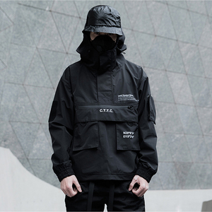 2025 nuevo diseño 100% poliéster entrenamiento y ropa para correr chaqueta para correr para hombres ropa al aire libre rompevientos para hombres - Product Image 1
