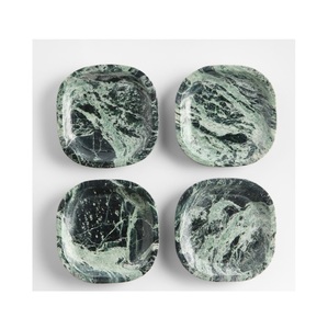 Posavasos de mármol blanco de lujo, accesorio de piedra Premium hecho a mano, acento elegante para mesa de centro de comedor clásica - Product Image 4