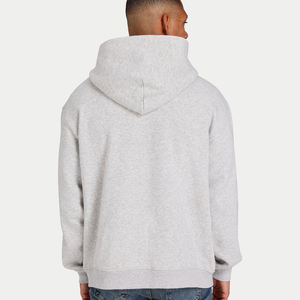 Sudadera con Capucha Personalizada de Alta Calidad, Bordada, Holgada, Lisa, 100% Algodón, Felpa, para Hombre - Product Image 6