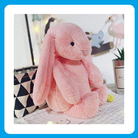 Jouet en peluche lapin de Pâques unisexe de 30 cm en coton doux de qualité supérieure, cadeaux de Pâques mignons, rembourrage en coton PP, jouets douillets pour enfants en promotion