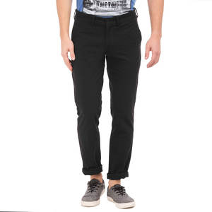 กางเกงชิโนสำหรับผู้ชายปรับได้เข็มขัดบางสำหรับผู้ชายกางเกงแฟชั่นฤดูใบไม้ผลิเอวสูง - Product Image 1