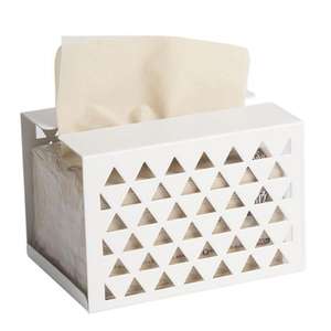 Porte-mouchoirs en fer au design antique au tarif de gros pour la décoration de la maison et du bureau. - Product Image 2