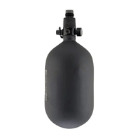 Tanque de Aire Comprimido de Aluminio y Fibra de Carbono de 48ci, Ajustable, para Paintball, HPA 3000 psi, Certificación CE DOT, 15 Años de Garantía, Doble Uso