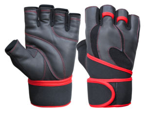 Prix de gros Gants de gymnastique pour hommes Nouveau logo personnalisé Gants d'haltérophilie à demi-doigts - Product Image 1