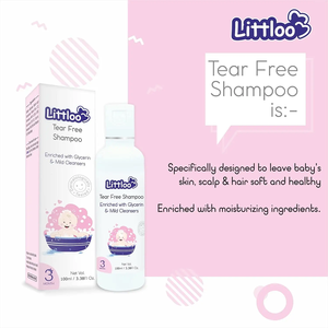 Champú sin lágrimas Littloo de grado genuino con champú ultra hidratante para bebés de glicerina a la venta por exportadores-100ml - Product Image 2