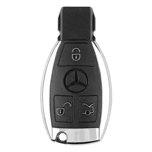MB Smart Key Shell 3 Buttons Single Battery with Logo