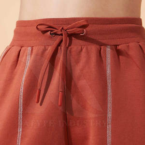 Coupe ample pour femmes Street Wear pantalon uni taille moyenne style avant plat pour le printemps vêtements en gros vêtements - Product Image 6