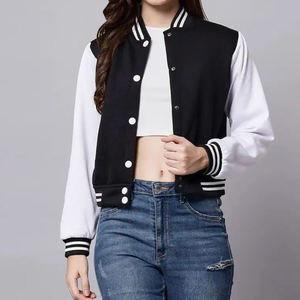 Las últimas chaquetas universitarias para mujer, ropa informal de manga larga, fabricación de la mejor calidad, chaquetas universitarias transpirables para mujer - Product Image 6