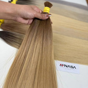 ผมเวียดนามแท้คุณภาพสูงแบบซุปเปอร์ดับเบิ้ลดรอน ย้อมสีและดัดผมได้โดยตรงจากโรงงานเวียดนาม NASA HAIR VIETNAM น้ำหนัก 100 กรัม - Product Image 5