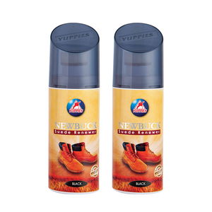 Spray de limpieza de zapatos de gamuza 200ml Restaura el color y la textura Hojas Acabado suave Protege los zapatos Uso prolongado Marca de suministro de Malasia - Product Image 1
