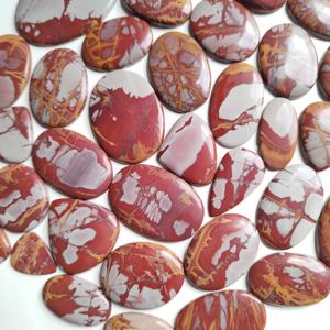 Prix de gros Cabochon de jaspe naturel Noreena belle pierre précieuse en vrac pour bijoux accessoires bijoux en jaspe faits à la main - Product Image 4