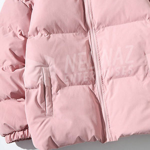 Blouson matelassé grande taille pour homme avec col montant - Imperméable et écologique, marque privée, vente chaude - Product Image 5