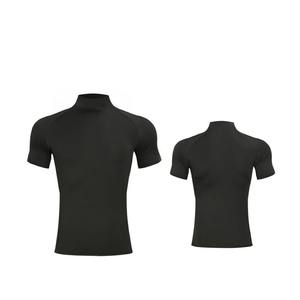 Chemise garçons chemises de basket-ball hommes Jersey Sportswear hommes Jogging séchage rapide col montant Fitness hauts Style de course - Product Image 5