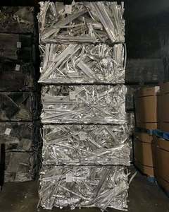 Chatarra de aluminio Aluminio 6063 Chatarra de aluminio 6063 Bloque Mayor conductividad térmica 6063 Al Metal para derretir barato - Product Image 3