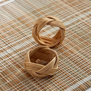 Unique Design Handwoven Rattan <b>Napkin</b> Rings Suitable for Table Decoration <b>Napkin</b> Ring for Wedding in <b>Party</b> and Wedding Decor - Product Image 2