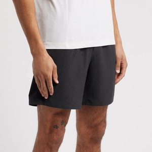 กางเกงขาสั้นห้าส่วนผ้าคอตตอนสำหรับใส่ทำงานสีทึบกางเกงลำลองเอวยางยืดสำหรับเล่นกอล์ฟชายหาดงานพิมพ์ลายสีพื้นสำหรับนักธุรกิจใหม่2025 - Product Image 5