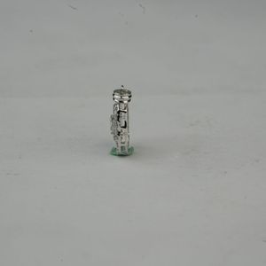 Pendentif léger en moissanite avec diamant cultivé en laboratoire de 0,52 ct de qualité supérieure or rose argent rond igi sgl vente en gros oem odm - Product Image 4