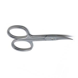 Tijeras profesionales para cutículas, acabado Dall, hoja curva, Tijera para cutículas de uñas de belleza de acero inoxidable para alemanes - Product Image 5