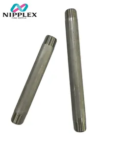 Stainless Steel Pipe Nipple Double End Male Threaded Pipe Nipple Customized Couplings Pipe Fittings.