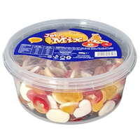 Candy DYK1255 1250ml Tubes inviolables en plastique avec étiquetage PP pour emballage alimentaire et affichage de biscuits