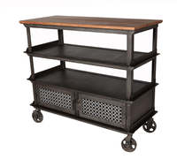 Table console en bois moderne pour salon, chambre, appartement