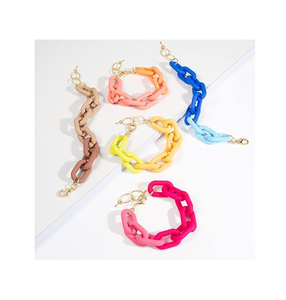 Pulsera de Resina Más Vendida, Joyería de Alta Calidad, Pulsera Hecha a Mano para Damas, Accesorios para Usar en Recepciones - Product Image 6