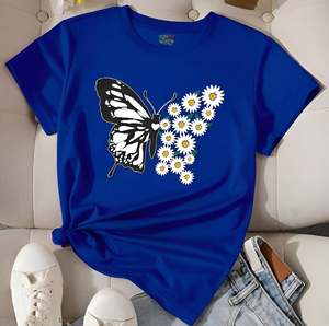 100% algodón estilo americano de alta calidad diseño personalizado Impresión logotipo OEM servicios de gran tamaño gráfico peso pesado camiseta unisex - Product Image 1