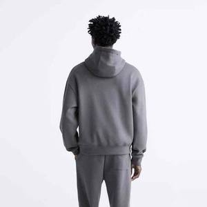 Sudadera con Capucha para Hombre, Transpirable, Talla Grande, Sudadera de Invierno Personalizada, Jersey con Cierre, Color Sólido - Product Image 3