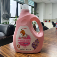 Offre Spéciale – Adoucissant Textile Liquide Antibactérien Écologique Parfum Lavande, Personnalisable pour Vêtements (ODM/OEM) – Orange