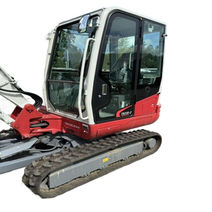 2021 Takeuchii TB235-2 Mini pelle 3ton 3m Komatsu chenille pelle moteur moteur boîte de vitesses pompe à engrenages Hydac portant PLC - Product Image 2