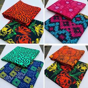 Impresión de cera Africana impresa personalizada y tela de algodón Ankara Tanzania OEM para ropa promocional campañas políticas publicidad - Product Image 4