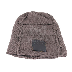 Gorro de Punto Jacquard de Color Sólido Ajustable Unisex de Alta Calidad Más Vendido - Precio - Product Image 2