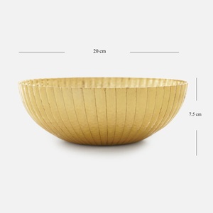 Plateau moderne bol de service de fruits bol de service de nourriture artisanal bol de service de cuisine de luxe pour fête de mariage - Product Image 2