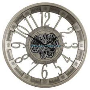 Horloge murale décorative en laiton artisanal de designer antique dernière collection décoration de la maison horloge murale murale d'intérieur fantaisie - Product Image 3