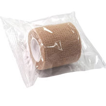 ผ้าพันแผลยืดหยุ่นชนิดไม่ทอ ได้รับการรับรองมาตรฐาน <span class=keywords><strong>CE</strong></span> ISO ระบายอากาศได้ดี ติดแน่นด้วยตัวเอง สำหรับการดูแลบาดแผลและกีฬา - Product Image 6