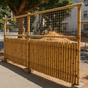 Valla de bambú ODEM Postes de bambú ecológicos con agricultura de granja HD en Vietnam - Product Image 1